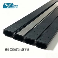 Entretoise à Bords Chauds 15A 14,5 mm en Acier Inoxydable Pliable, Isolation Thermique Économe en Énergie pour Vitres Isolantes – Vente Directe Usine