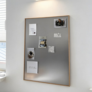Marco Magnético de Acero Inoxidable para <span class=keywords><strong>Fotos</strong></span>, Color Madera, Moderno, Minimalista, DIY, Exhibición de <span class=keywords><strong>Fotos</strong></span> de Moda, Sensación de Alta Gama, Magnético para Refrigerador - Product Image 2