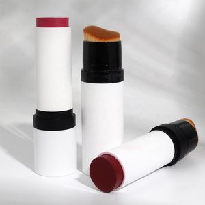 Customize Vegan Cruelty Free Waterproof Long Lasting Natural Finish Makeup Blush <b>Stick</b> Brush Private Label Cheek Tint High - Product Image 5