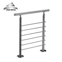 Main courante moderne en acier inoxydable pour balcon, bateau, véranda, garde-corps 201/304/316 Inox Installation DIY pour appartements et bateaux