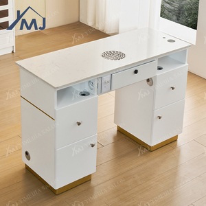 Muebles <span class=keywords><strong>de</strong></span> Salón, Estación <span class=keywords><strong>de</strong></span> Manicura, <span class=keywords><strong>Mesa</strong></span> <span class=keywords><strong>de</strong></span> Manicura con Almacenamiento, Mesas <span class=keywords><strong>de</strong></span> Manicura con Muchos Cajones - Product Image 3