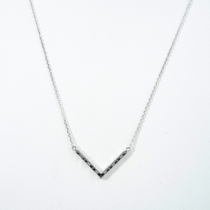 Moissanite Pendant Necklace 925 Silver Rhodium Plated Baguette Cut Geometric Minimalist Design Cable <b>Chain</b> Everyday Wear Unisex - Product Image 3
