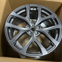 Nuevas Llantas de Aleación de Aluminio Forjado para Automóviles de Pasajeros de 19-21 Pulgadas 5x114.3 Grises con ET de 35/40 mm Aptas para Modelos Tesla