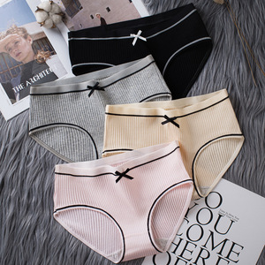 Belles filles mignonnes pas cher mais <span class=keywords><strong>culotte</strong></span> de sous-vêtements en coton avec nœud - Product Image 3