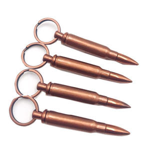 Kolay açacağı anahtarlık şişe açacağı Metal mermi kovanı özel oyulmuş mermi şişe açacağı şişe açacağı - Product Image 3