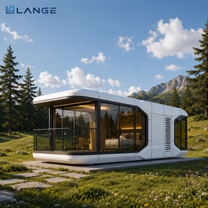 บ้านแคปซูลอัจฉริยะ Lange Modern Space Capsule House พร้อมอุปกรณ์ครบครัน 1 ห้องนอน 1 ห้องน้ำ พร้อมครัว ราคาบ้านสำเร็จรูปเคลื่อนย้ายได้ - Product Image 1