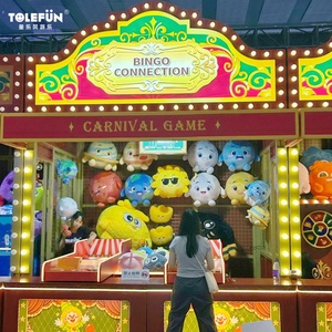 CE Tolefun Luna Park 3m*3m Imperméable <span class=keywords><strong>Plus</strong></span> Lumineux et <span class=keywords><strong>Plus</strong></span> Éblouissant Stand de Fête Foraine Jeux de Foire 3.0 Pro pour l'Extérieur - Product Image 5