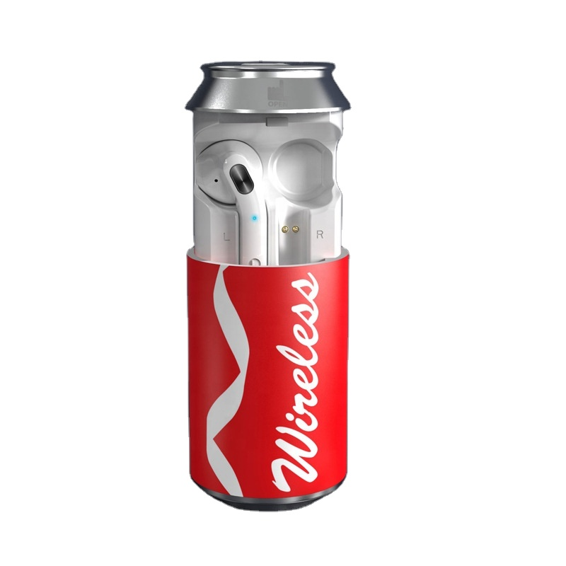 Wholesale cola cans Waterproof IPX3  tws Wireless earphone & headphone & accessories