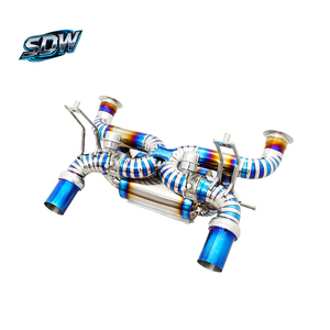Sistema de Escape Catback de Titanio Inspirado en las Pistas, Sonido Agresivo de Carreras para <span class=keywords><strong>Lamborghini</strong></span> Huracán STO <span class=keywords><strong>Aventador</strong></span> <span class=keywords><strong>SVJ</strong></span> Supercar - Product Image 1