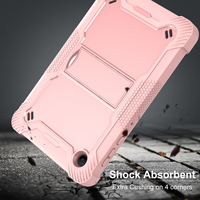 Pour TCL Tab 8 LE Pad Cases 3 en 1 Protection Heavy Duty Tablet Covers Antichoc Silicone PC Pad Cases