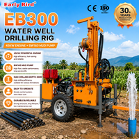 Foreuse hydraulique pour puits d'eau profonds de 100m, 200m, 300m, exportée de Chine
