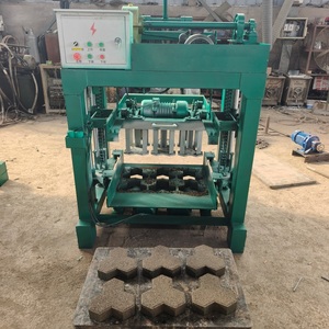 Chất lượng cao dễ vận hành bán tự động lồng vào nhau lát gạch xi măng Máy làm gạch rỗng bê tông nhỏ - Product Image 5