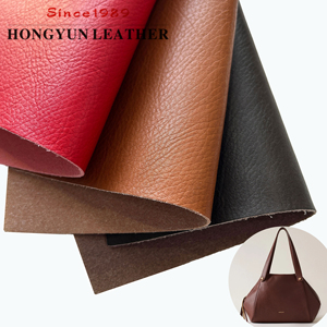 Rouleau de cuir synthétique microfibre écologique durable en cuir grainé Oxneck, largeur personnalisée 53'', épaisseur 1,2 mm, pour sacs HY08KN - Product Image 1
