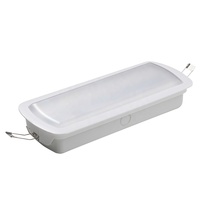 Lampe LED d'urgence rechargeable en plastique 3W IP20 Blanc froid, autonomie de 3 heures avec batterie Li-ion, pour bâtiment, garantie 3 ans