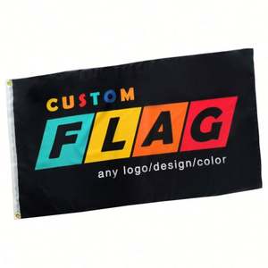 Alta calidad Impreso 100D Poliéster Cualquier tamaño Campaña Publicidad Dropshipping Bandera personalizada con logotipo Banner de impresión personalizado - Product Image 6