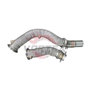 Downpipe de Alto Flujo con Catalizador de 200 Celdas de Acero Inoxidable Vortex para BMW M3 F80 S55 3.0T 2014-2020, Ajuste Directo, Sin Error de CEL - Product Image 1