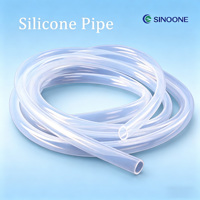 Tuyau en silicone résistant à l'oxydation, tube en silicone vulcanisé au platine, haute transmission lumineuse, fluide interne visible, anti-âge