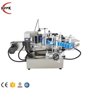 Máquina Etiquetadora Automática HZPK para Botellas de PET a Pequeña Escala, Etiquetadora de Botellas de Agua, Frascos, Latas y Botellas de Vino con Etiquetas Autoadhesivas Redondas - Product Image 4