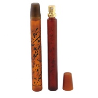 Tube en verre pour cigares, bouteille de parfum, 35ml