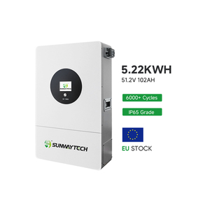 Batterie SUNWAY 5KWH 5.22KWH 51.2V LFP 100AH Lifepo4 avec gestion de charge automatique et période de stockage de 10 mois - Product Image 3