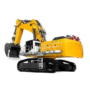 <span class=keywords><strong>LESU</strong></span> BA-B0009 1/14 Metall RC Hydraulikbagger-Modell, Hochleistungs-App-gesteuerter 12-Kanal-Bagger mit 500m Reichweite, Einsatzbereit für Ingenieurprojekte - Product Image 3