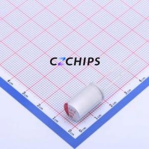 Condensador Sólido SPZ1HM471G18O00RAXXX, Componente de Orificio Pasante (THT), D10xL18mm 470uF 20% 50V - Product Image 1