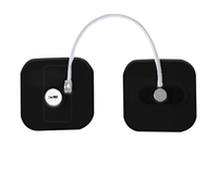 Serrure de réfrigérateur blanche et noire de sécurité pour enfants avec clé pour la sécurité des tout-petits Mini serrures de réfrigérateur pour enfants serrure coulissante