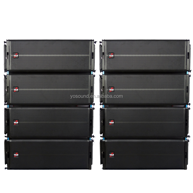 Professional Line Array 2 Way Dual 10 Inch Line Array Speakers Audio Loudspeaker Sound System