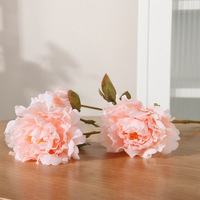 Realistiche pioenrozen voor bruiloften, Pasen, buitenfotografie, rekwisieten & huisdecoratie - Kunstbloemen van plastic