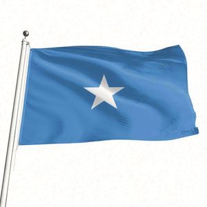 Factory Wholesale 3X5FT 90x150cm Digital Printing 100% Polyester Custom <b>Flags</b> Banners Somalia <b>Flags</b> for Event - Product Image 5