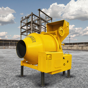 ماكينات خلط الخرسانة الجديدة jzc 350 500 750 1000، ماكينة خلط الخرسانة مع رافعة - Product Image 1