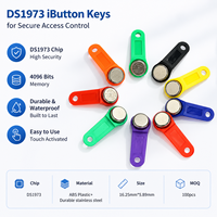 Clé iButton RW1990 réinscriptible et étanche pour contrôle d'accès et identification de serrures de porte