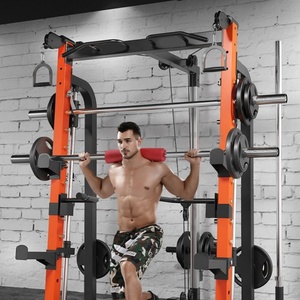 Ensemble complet d'équipement d'entraînement Smith Commercial Strength <span class=keywords><strong>Station</strong></span> multifonctionnelle de fitness à domicile - Product Image 5