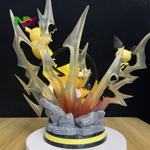 Statuetta in PVC della Serie Evoluzione Pokémon, Scena Dinamica a Tema Fulmine, Modellini di <span class=keywords><strong>Pikachu</strong></span>, <span class=keywords><strong>Raichu</strong></span> e <span class=keywords><strong>Pichu</strong></span>, Artigianato in Plastica - Product Image 6