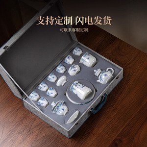 Juego de Té de Cerámica de Alta Gama, Estilo Jade, para el Hogar o Negocios, Kung Fu - Product Image 2