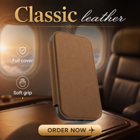 Étui portefeuille magnétique en cuir PU avec fonction veille automatique et fentes pour cartes, coque intérieure en TPU+PC pour iPhone 18 Series