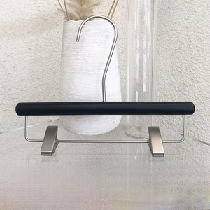 Biểu Tượng Tùy Chỉnh Kim Loại Móc Móc Áo Đen Áo Gỗ Móc Áo Phù Hợp Với Quần Áo Móc Áo Gỗ - Product Image 2