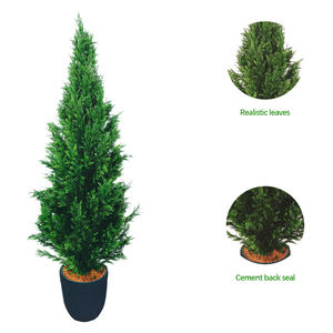 Proveedor de plantas artificiales, árbol de Navidad falso, ciprés <span class=keywords><strong>italiano</strong></span> de imitación, ciprés artificial para Decoración - Product Image 4