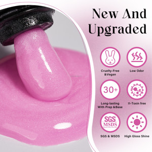 Gel acrylique TPO HEMA Free Lustre Veil UV LED Soak Off pour salon - Product Image 2