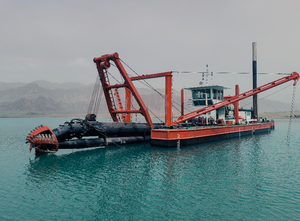 Draga de succión remolcable con motor diésel de gran capacidad, draga de arena para recuperación en alta mar con certificado CCS - Product Image 5