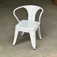 2024 dernière conception populaire coloré princesse blanc couleur rose vert gris métal Salon miel enfants chaises de fête pour les événements