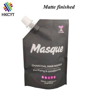 ถุงที่กำหนดเองที่มีโลโก้พลาสติกยืนขึ้นกันน้ำ100มิลลิลิตรน้ำผลไม้นมกระเป๋าพวยถุงของเหลว - Product Image 4