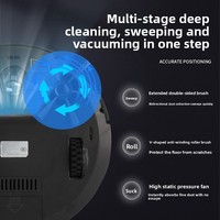 Robot Penyapu Otomatis Pintar Kelas Atas Lintas Batas dengan Daya Hisap 1500-1999Pa dan Kontrol Jarak Jauh, Dilengkapi Gyroscopic