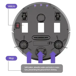 تنظيف منزلي ذكي سهل التنظيف التلقائي الذكي لتنظيف الأرضيات - Product Image 6