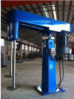 Harga pabrik Mixer lancar baja tahan karat cair Mixer pencampur mesin pembuat emulsi cat Mixer