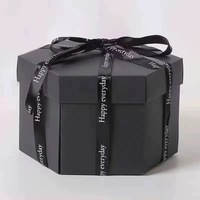 DAMAI Explosion Box 6 Faces Creative Coffret Cadeau Amour Mémoire À La Main Romantique Saint Valentin Coffret Cadeau Photo Surprise