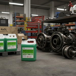 Limpiador desengrasante multiusos, fórmula potente para taller, fábrica y piezas mecánicas, paquete conveniente de 4x5L - Product Image 2