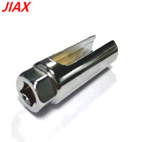 Enchufe de Sensor de oxígeno Universal de 22mm y 7/8 pulgadas, herramienta de desmontaje de accionamiento de 1/2 ", gran apertura, acero de 18mm, acero de"