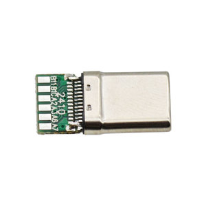 Fabricant USB 3.0 <span class=keywords><strong>Type</strong></span>-<span class=keywords><strong>C</strong></span> 24 broches <span class=keywords><strong>connecteur</strong></span> mâle transfert de données à souder charge rapide 3A 5A <span class=keywords><strong>Type</strong></span> <span class=keywords><strong>C</strong></span> Port <span class=keywords><strong>Connecteur</strong></span> avec carte PCB - Product Image 5