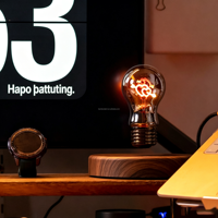 Lámpara de Noche Pequeña con Tecnología de Levitación Magnética, Decoración de Escritorio, Regalo Novedoso, Dropshipping, Luz Creativa para Crear Ambiente
